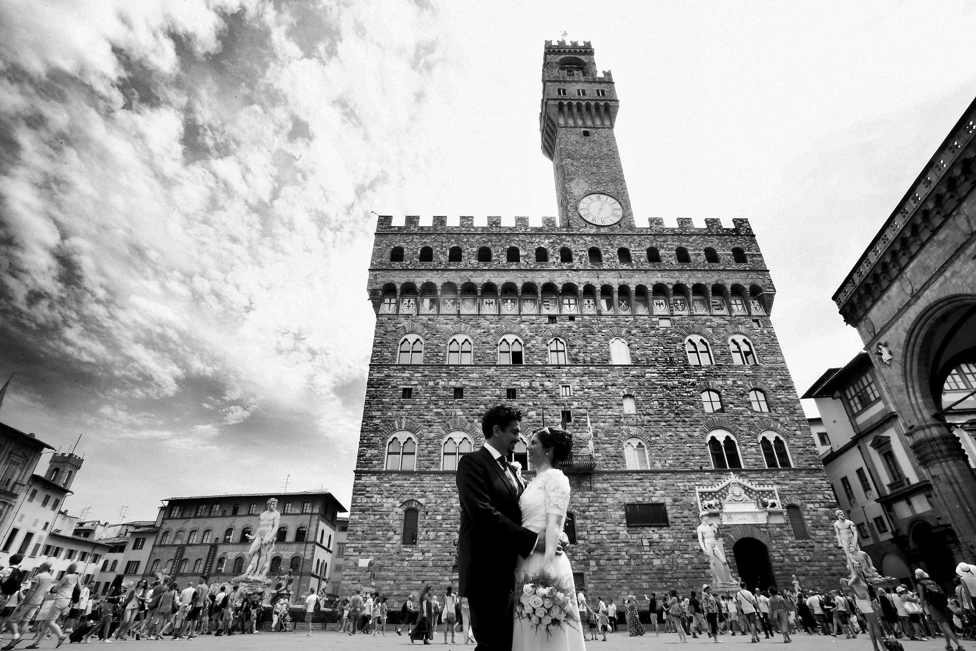 Stefano Franceschini Wedding Photo Firenze Palazzo Vecchio sala rossa – Firenze